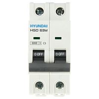 13.04.001032 Автоматический выключатель HYUNDAI HGD 2P 4А 6кА, 13.04.001032