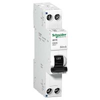 A9D49625 Дифавтомат Schneider Electric Acti9 1P+N 25А (C) 6 кА, 30 мА (A), A9D49625