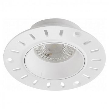 DK3055-WH DK3055-WH Встраиваемый светильник, IP 20, 10 Вт, GU5.3, LED, белый, пластик  - фотография 2