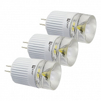 FLL-G-2-12-2.7K-G4 Лампа светодиодная FLL-G 2W 2700К G4 блистер (3 шт) EKF Simple