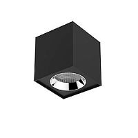 V1-R0-T0360-20000-2002040 Светодиодный светильник VARTON DL-02 Cube накладной 125х135 мм 20 Вт 4000 K 35° RAL9005 черный муар