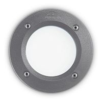 096568 LETI ROUND FI1, встраиваемый светильник, цвет арматуры - серый, 1 x 3W LED (GX53), 096568