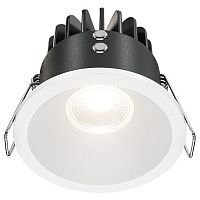 DL034-01-06W3K-W Maytoni Technical Встраиваемый светильник Цвет: Белый 6W