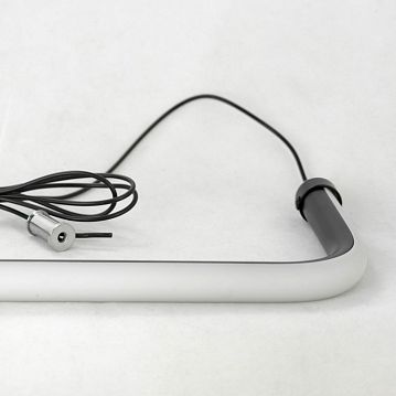 LSP-8428 Cass Линейно-Подвесной светильник, цвет основания - черный, плафон - акрил (цвет - белый), 2x12W LED  - фотография 2