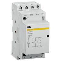 MKK11-20-40 Модульный контактор IEK 4НО 20А 230В AC, MKK11-20-40
