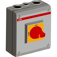 1SCA022389R6960 Рубильник в боксе OTP25BA3P до 25А 3х-полюсный, красно-желтая ру чка, резьба 4хPg21+2xPg11 1SCA022389R6960 Рубильник в боксе OTP25BA3P до 25А 3х-полюсный, красно-желтая ру чка, резьба 4хPg21+2xPg11