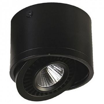 1778-1C Reflector потолочный светильник D87*H60, 1*LED*7W, AC:100-240V, 560LM, RA>80, IP21, 4000-4200K, included; потолочный светильник с поворотным источником света, черный цвет каркаса  - фотография 2