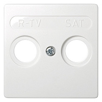 73097-60 Накладка на розетку TV-SAT Simon SIMON 73 LOFT, открытый монтаж, белый, 73097-60