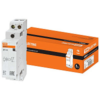SQ0213-0007 Модульный контактор TDM Electric КМ63/2 1НО+1НЗ 25А 230В AC, SQ0213-0007