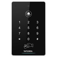 ITR641-0006 Черный контроллер доступа со считывателем карт, клавиатурой для ввода пароля и сенсорной кнопкой вызова