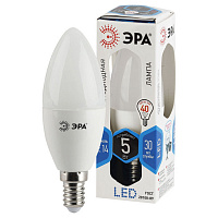 Б0018872 Лампочка светодиодная ЭРА STD LED B35-5W-840-E14 E14 / Е14 5 Вт свеча нейтральный белый свет