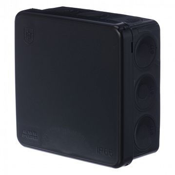 2TKA140013G1 AP9M Коробка распределительная, наружного монтажа 86х86 мм, IP55, черная