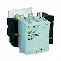 22156DEK Контактор DEKraft КМ-103 3P 225А 220В AC 110кВт, 22156DEK 22156DEK Контактор DEKraft КМ-103 3P 225А 220В AC 110кВт, 22156DEK