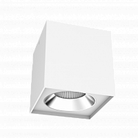 V1-R0-00360-20000-2002040 Светодиодный светильник VARTON DL-02 Cube накладной 125х135 мм 20 Вт 4000 K 35° RAL9010 белый матовый