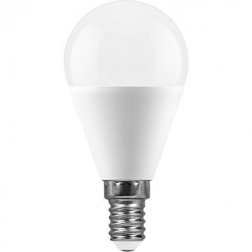 38102 Лампа светодиодная,  (13W) 230V E14 4000K G45, LB-950  - фотография 2