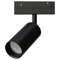 A4681PL-1BK LINEA, Магнитный трековый светильник, цвет арматуры - черный, 1х13W LED