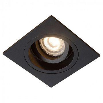 22959/01/30 EMBED Встраиваемый светильник Square GU10 Ø9cm Black  - фотография 3