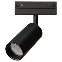 A4691PL-1BK LINEA, Магнитный трековый светильник, цвет арматуры - черный, 1х13W LED