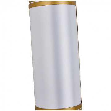 4011-2W Exortivus настенный светильник D115*W180*H485, 2*E14*40W, excluded; каркас цвета античного золота, плафон из белой ткани, 4011-2W  - фотография 6