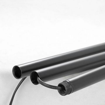 LSP-0613 Cleburne Торшеры, цвет основания - черный, плафон - стекло (цвет - белый), 1x6W E27, LSP-0613  - фотография 4