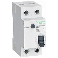 C9D51625 Дифавтомат Systeme Electric City9 Set 1P+N 25А (C) 4.5 кА, 10 мА (A), C9D51625