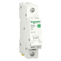 R9F02120 Автоматический выключатель Schneider Electric Resi9 1P 20А (B) 6кА, R9F02120