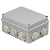 plc-kmr-050-041 Коробка распаячная КМР-050-041   пылевлагозащитная, 10 мембранных вводов, уплотнительный шнур (150х1