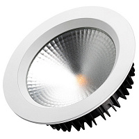 021069 Светодиодный светильник LTD-187WH-FROST-21W Warm White 110deg (Arlight, IP44 Металл, 3 года)