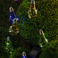 Б0038505 ERALM01-01 ЭРА Садовая гирлянда 10 подсвечиваемых  светодиодами лампочек (12/216)