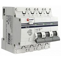 DA32-50-300S-4P-pro Дифавтомат EKF PROxima 3P+N 50А (C) 4.5 кА, 300 мА (S), DA32-50-300S-4P-pro