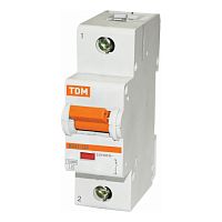 SQ0208-0051 Автоматический выключатель TDM Electric ВА47-125 1P 20А (C) 15кА, SQ0208-0051
