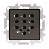 2CLA855350A1501 Клавиша ABB SKY, скрытый монтаж, черный бархат, 2CLA855350A1501