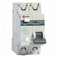 DA32-32-30-pro Дифавтомат EKF PROxima 1P+N 32А 4.5 кА, 30 мА ( AC ), DA32-32-30-pro DA32-32-30-pro Дифавтомат EKF PROxima 1P+N 32А 4.5 кА, 30 мА ( AC ), DA32-32-30-pro