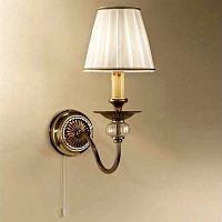 0195.61.4 Ascot, бра, цвет арматуры - бронза, 1x60W,E14, 0195.61.4