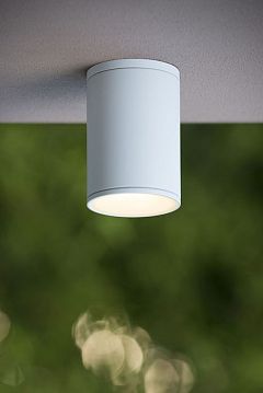 27870/01/31 TUBIX Потолочный светильник IP54 E27 H15.3 D10.8cm White  - фотография 2