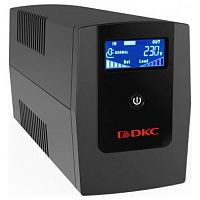 INFOLCD1200I Линейно-интерактивный ИБП, Info, 1200VA/720W, 4xIEC C13, USB + RJ45, LCD, 2x7Aч (упак. 1шт)