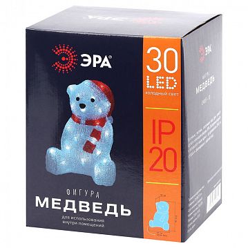 Б0047975 ENIOF - 13 ЭРА Фигура LED Медведь, 220V (4/64)  - фотография 4