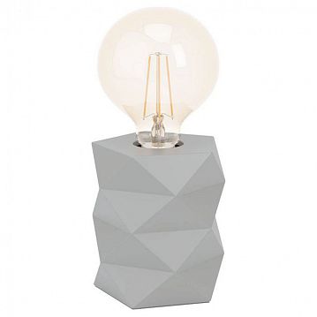 98859 98859 Настольная лампа SWARBY, 1Х60W, E27, H120, Ø100, цемент, серый, 98859