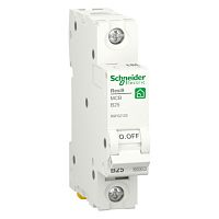R9F02125 Автоматический выключатель Schneider Electric Resi9 1P 25А (B) 6кА, R9F02125