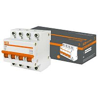 SQ0218-0031 Автоматический выключатель TDM Electric ВА47-63 4P 20А (C) 4.5кА, SQ0218-0031