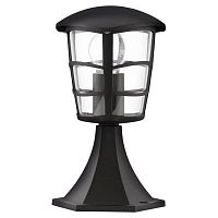 93099 93099 Уличный светильник напольный ALORIA, 1х60W(E27), H300, алюминий, черный/пластик прозрачный