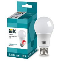 LLE-A60-13-230-40-E27 Лампа LED A60 шар 13Вт 230В 4000К E27 IEK