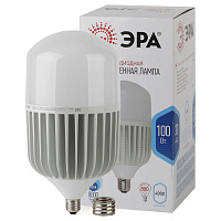 Б0032089 Лампа светодиодная ЭРА STD LED POWER T160-100W-4000-E27/E40 Е27 / Е40 100Вт колокол нейтральный белый свет