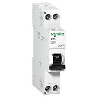 A9D63606 Дифавтомат Schneider Electric Acti9 1P+N 6А (C) 6 кА, 30 мА (AC), A9D63606