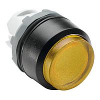 1SFA611102R1103 Кнопка MP3-11Y желтая выступающая (только корпус) с подсветкой без фиксации