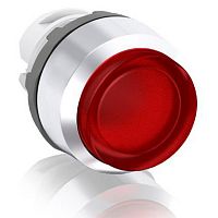 1SFA611102R3101 Кнопка MP3-31R красная выступающая (только корпус) с подсветкой без фиксации