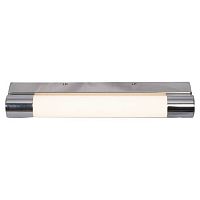 LSP-9966 AQUA Влагозащищенный светильник, цвет основания - хром, плафон - акрил (цвет - белый), 1x8W LED