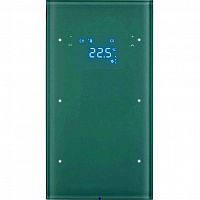 75642050 Touch sensor, 2-канальный, стекло, with thermostat, полярн.белый, R.3