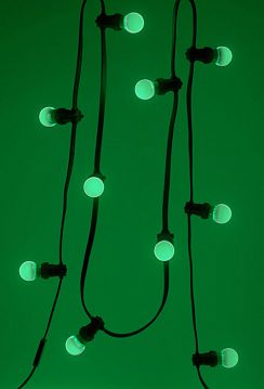Б0049579 Лампочка светодиодная ЭРА STD ERAGL50-E27 E27 / Е27 3Вт груша зеленый для белт-лайт  - фотография 6