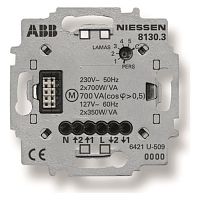 2CLA813030A1001 Механизм кнопочного выключателя для жалюзи ABB SKY, электронный, скрытый монтаж, 2CLA813030A1001